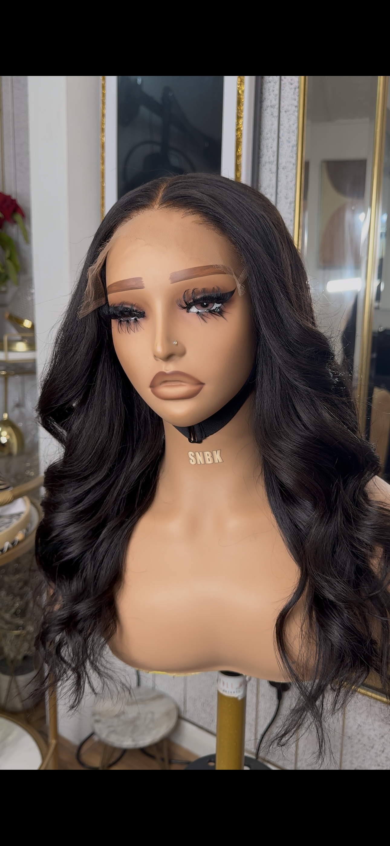 Meekie 18” lovely wig 7x7 HD DD (M)